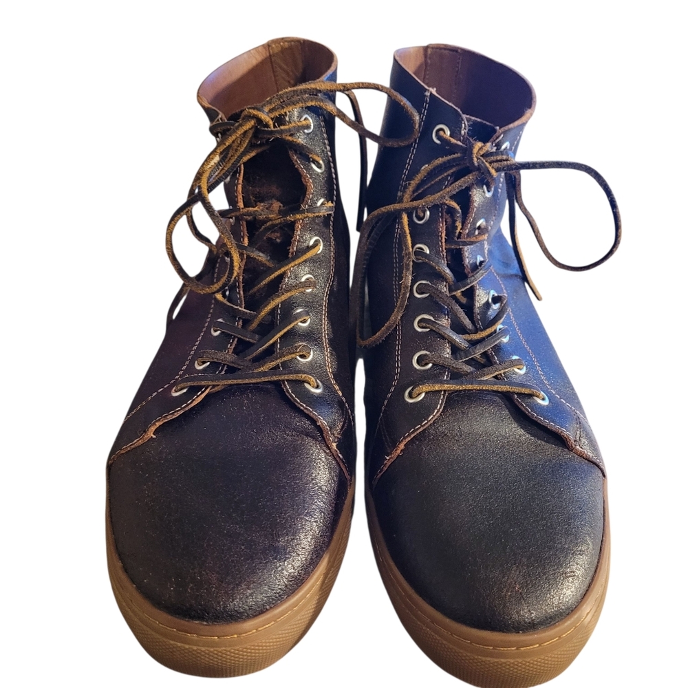 Thursday Boot Co. Premier High Top mens leather sneakers- 10. N47 - Picture 2 of 10